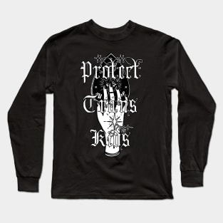 Protect Trans Kids #6 Long Sleeve T-Shirt